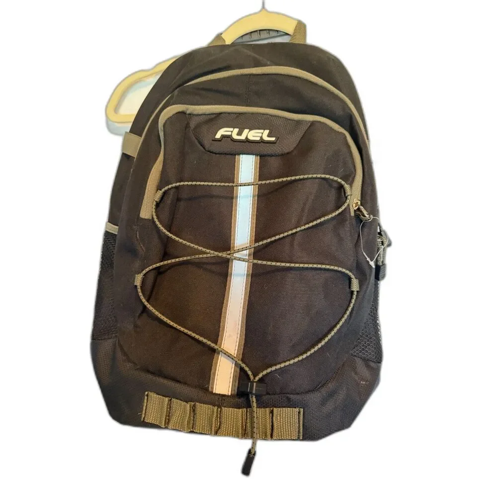 NWTFuel Unisex Athleisure Backpack Black Khaki green *Note